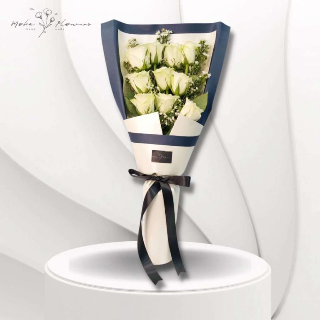 Nice bouquet, mint green