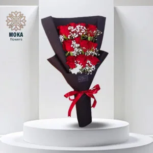 (a2) Red roses