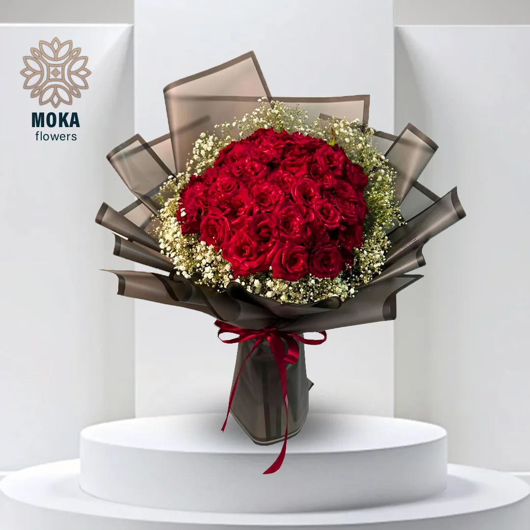 (a19) Red roses