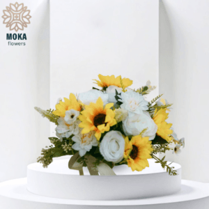 Sun flower bride flowers