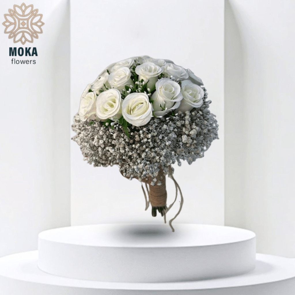 Elegant bride flowers