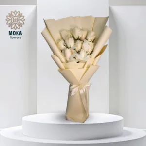 White flowers