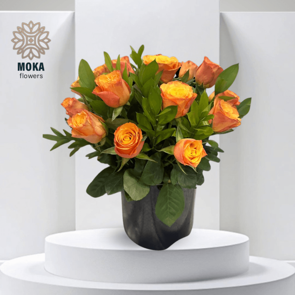 Orange flowers