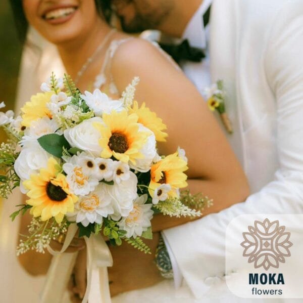 Sun flower bride flowers - Image 4