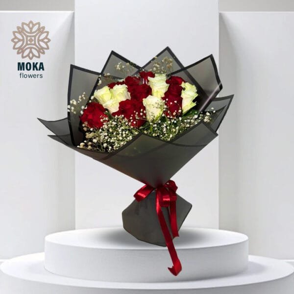 (a10) Red flowers