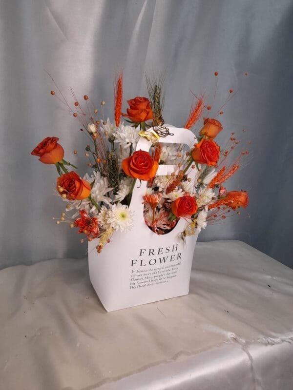Orange flowers - Image 4